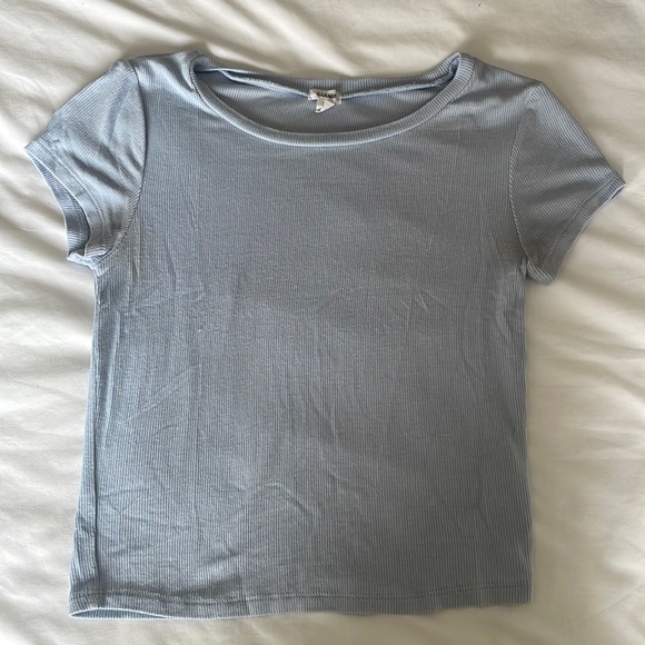 Garage baby blue tee - Picture 1 of 3